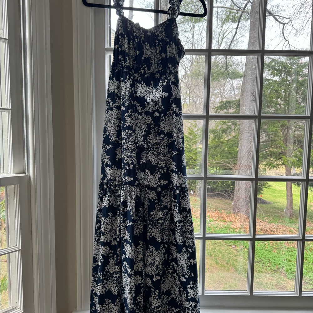 Elegant Floral Maxi Dress